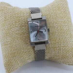 Vintage Rumors Women's Silver Tone Wristwatch Stainless Steel